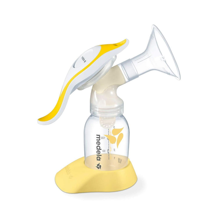 Medela Harmony Handmilchpumpe, Mit Calma-Sauger Und Stilleinlagen Accesorii Hrana si Alaptare Bebe Naty Shop