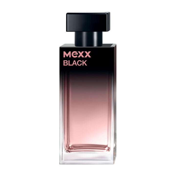 MEXX BLACK Woman Eau De Parfum, parfum captivant, intens cu note fructate pentru femei senzuale, 30ml