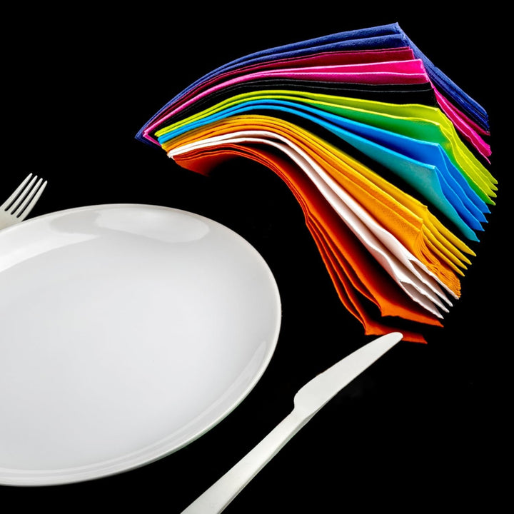 Șervețele de hârtie Renova, aurii, verzi, 40 bucăți