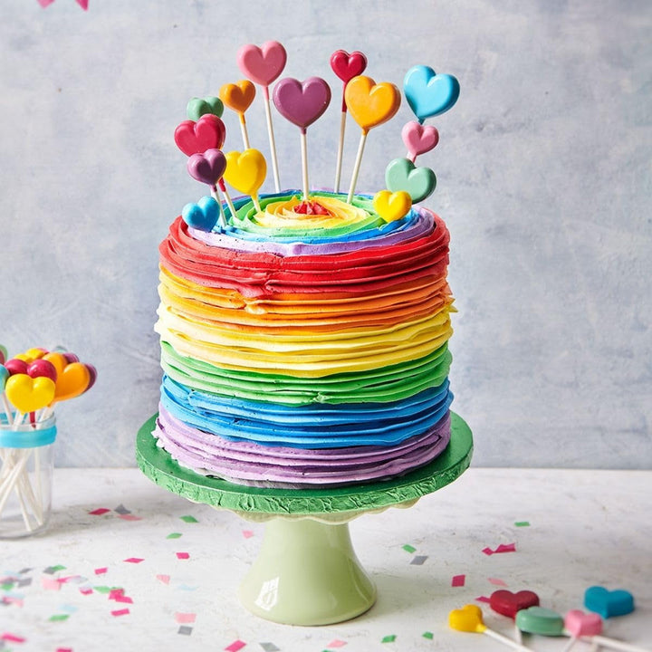 Funcakes Food Color Gel Set / 8: Hochkonzentrierte Lebensmittelfarbe Für Teig, Creme, Fondant, Marzipan, Teig. 8 Farben: Gelb, Rosa, Rot, Hellgrün, Baby Blau, Aqua, Lila, Schwarz. Halal. Coloranti Alimentari Naty Shop
