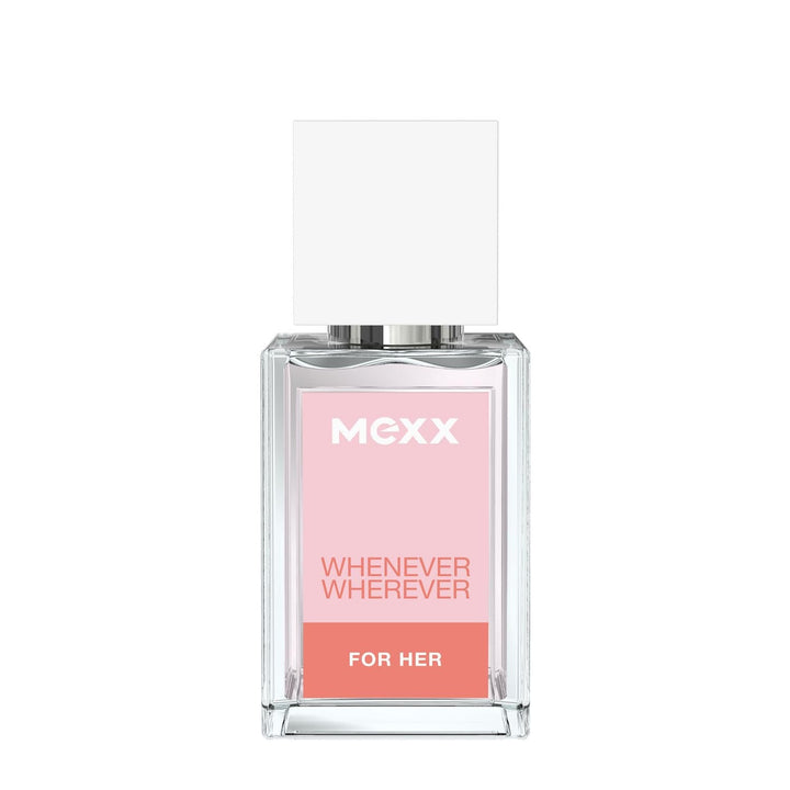 MEXX Whenever Wherever Woman Eau De Toilette, parfum proaspăt, floral-fructat pentru femei, 30 ml
