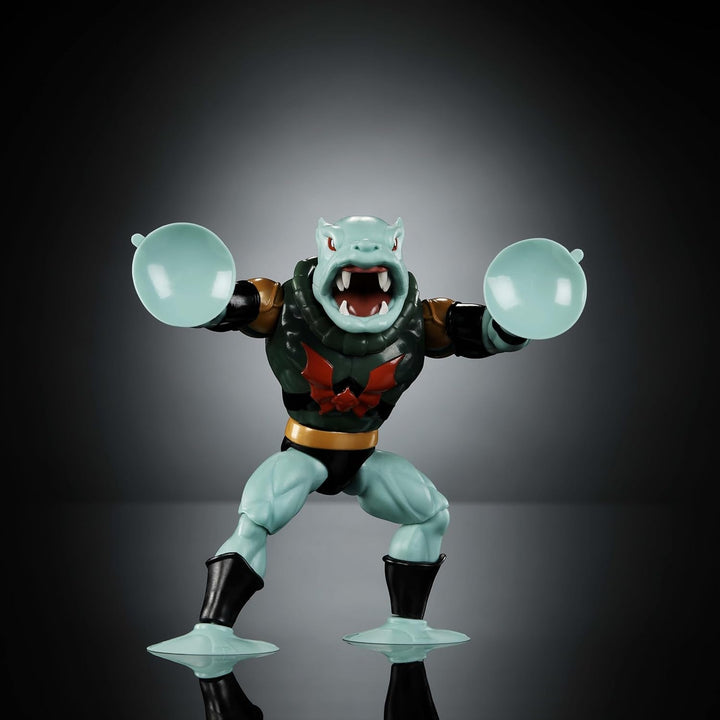 Masters of the Universe Origins Action Figure Leech din colecția de desene animate, aprox. 14 cm înălțime, monstru cu aspirație din serialul TV din anii 1980, design și accesorii cu multe detalii, JBM83 Action figures Naty Shop