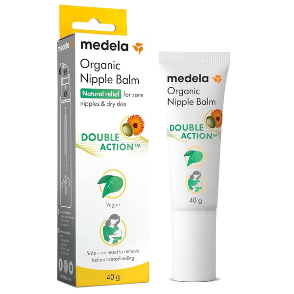 Medela Bio-Brustwarzenbalsm – Beruhigend Und Pflegend Für Stillende Mütter – Hergestellt Aus Natürlichen, Sicheren Inhaltsstoffen – Linderung Bei Beanspruchten Brustwarzen – Postpartum Essentials 40 G Accesorii Hrana si Alaptare Bebe Naty Shop Bio Brustwarzencreme 40G
