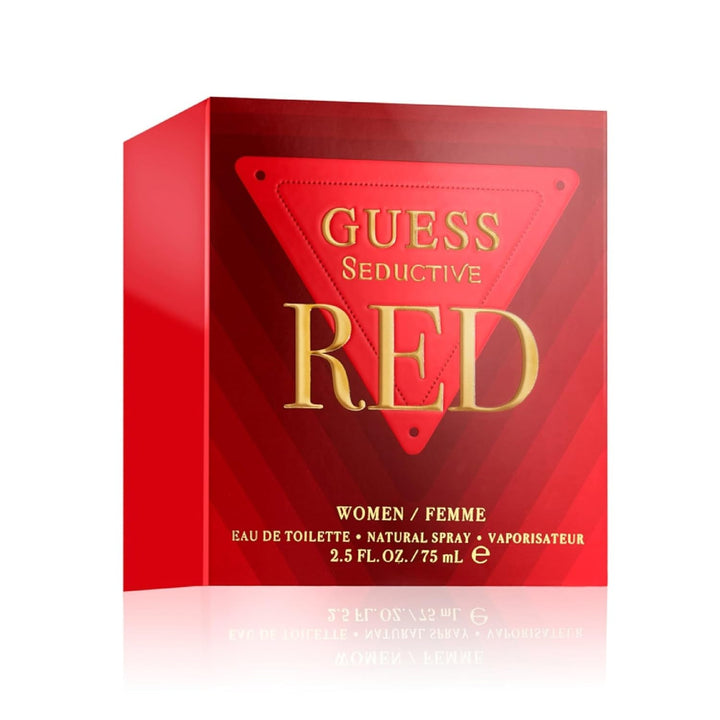 GUESS Seductive Red, Apă de toaletă pentru femei, Parfum floral-fructat gurmand, Parfum senzual, Persistent