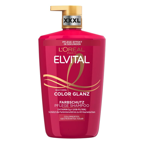 L'Oréal Paris Elvital XXL, Șampon de protecție a culorii pentru părul vopsit, 1 litru Duș și baie L'Oréal Default Title