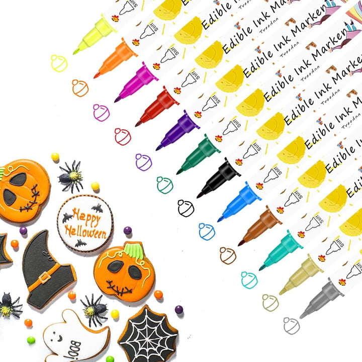 Set 12 carioci alimentare cu vârf dublu Naty Shop