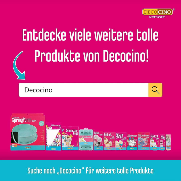 DECOCINO Party Mix, perle de zahăr, decorațiuni de stropit, confetti, 95 grame Naty Shop