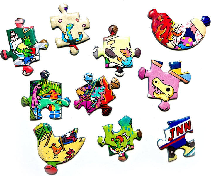 Big Rockstadt - Puzzle de 1000 de piese de la The Magic Puzzle Company - Seria patru Puzzle Naty Shop
