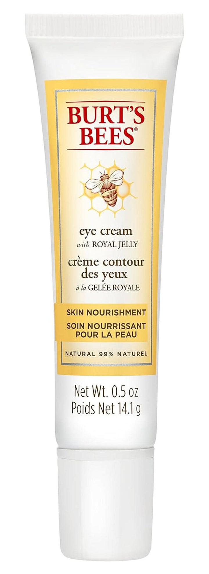 Burt'S Bees Cremă de ochi naturală pentru piele sensibilă cu extract de bumbac, 14 g Cosmetice si Infrumusetare Naty Shop Hrănitor
