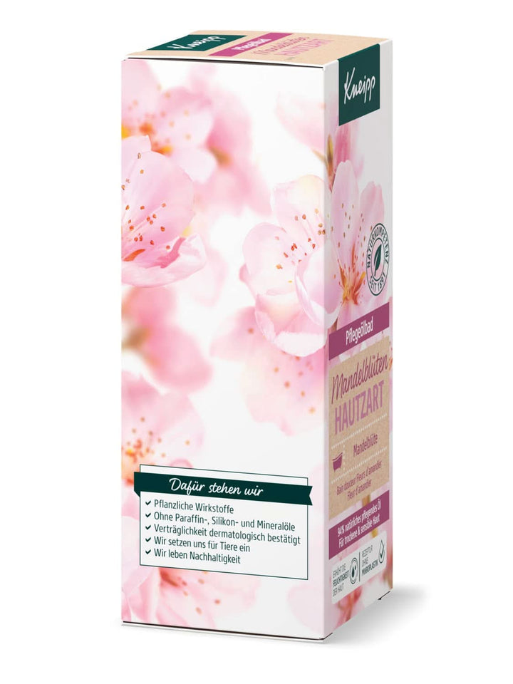 Kneipp, ulei de baie, cu 94% ulei pur de migdale, pentru piele uscată și sensibilă - 100 ml Duș și baie Naty Shop