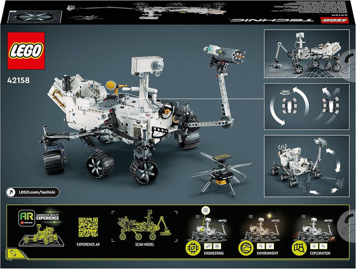 Set de jucării spațiale LEGO 42158 Technic NASA Mars Rover Perserverance cu aplicație Ar, jucărie științifică de construit pentru fete și băieți de la 10 ani în sus Seturi de constructie Besuche den LEGO-Store