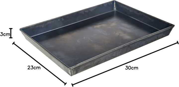 Pasticceria E Pizza Rechteckiges Backblech Aus Blauem Blech, Aluminium, 30 X 23 Cm Matrite si tavi pentru copt Naty Shop