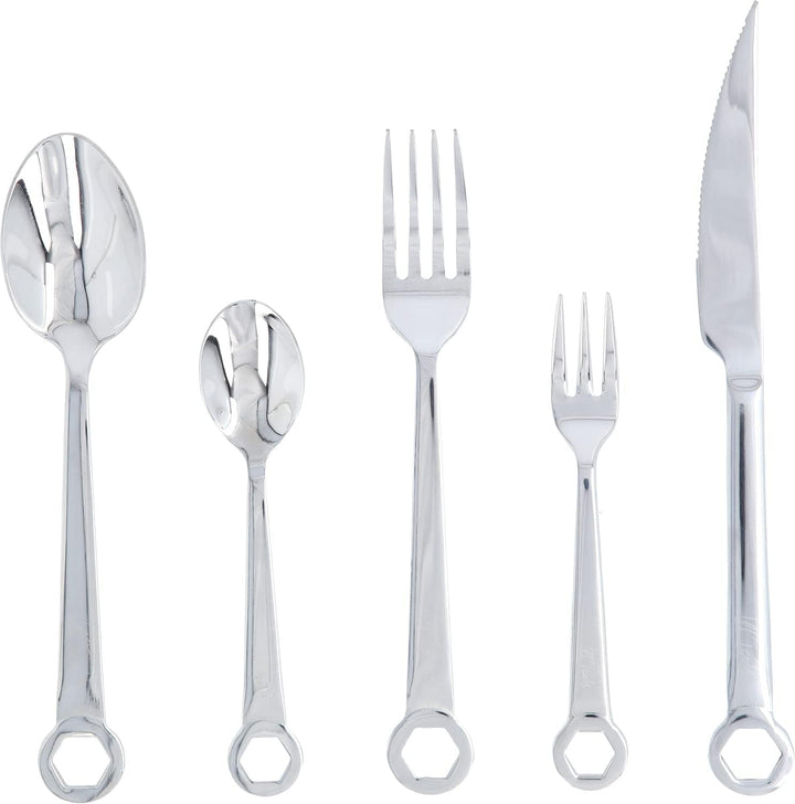 Set tacâmuri 5 piese, oțel inoxidabil Bucatarie Naty Shop