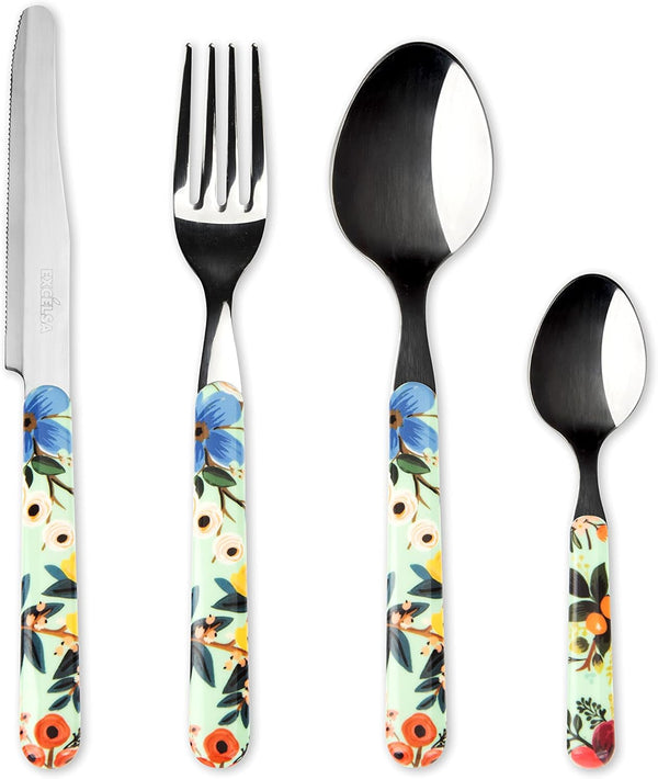 Excelsa set de tacâmuri 24 piese, oțel inoxidabil Bucatarie Naty Shop