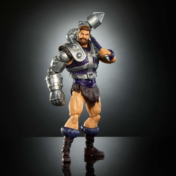 Masters of the Universe Masterverse Action Figure Aprox. 18 Cm, New Eternia Fisto, MOTU Toy Hero With Iron Fist, 30 Movement Points, JBP76, [Multicolor] Action figures Naty Shop