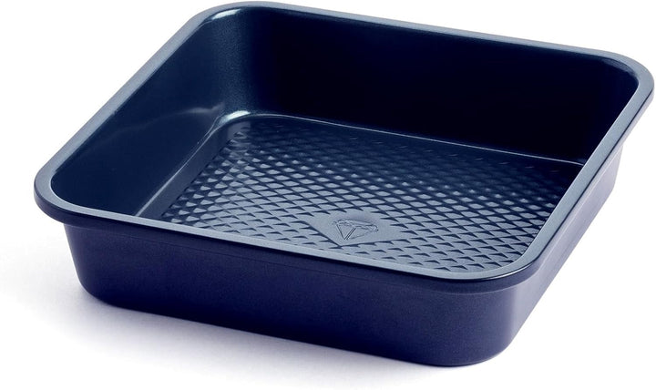 Blue Diamond Bakeware 12Er Muffinform Mit Antihaftbeschichtung, Blau Matrite si tavi pentru copt Naty Shop Quadratische Kuchenform