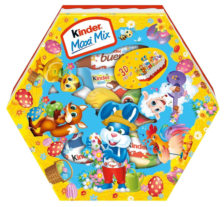 Ferrero Kinder Mix Osternest ,143 G, Verschiedene Minis & Hohlfiguren, Ostern , Ideal Als Geschenk Naty Shop