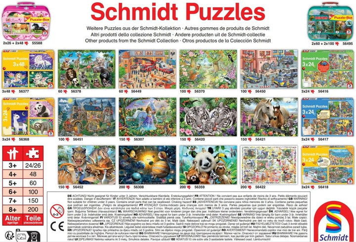 Harta Germaniei cu imagini (puzzle pentru copii) Puzzle Naty Shop