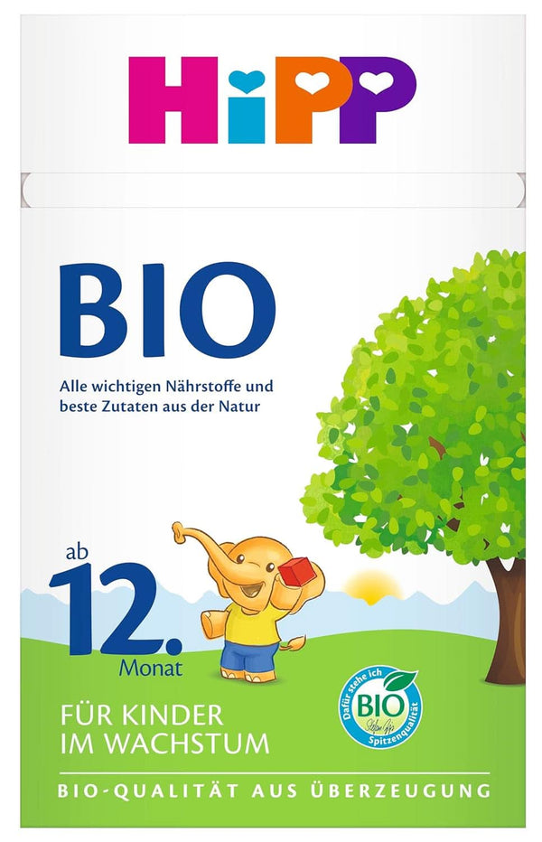 Hipp BIO, lapte pentru copii, pachet de 4 (4 x 600 g) Mama si Copilul Naty Shop Formula Noua Formula de lapte organic pentru copii