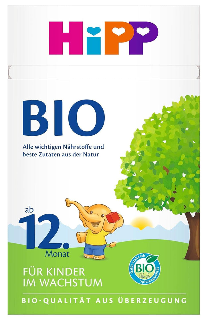 Hipp BIO, lapte pentru copii, pachet de 4 (4 x 600 g) Mama si Copilul Naty Shop Formula Noua Formula de lapte organic pentru copii