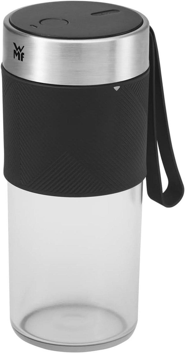WMF Küchenminis Mix on the Go 300 Ml, Mini Mixer to Go, USB Mixer Smoothie Maker, Aufladbarer Personal Blender, Tragbarer Mixer Für Smoothies, Shakes Bucatarie Naty Shop