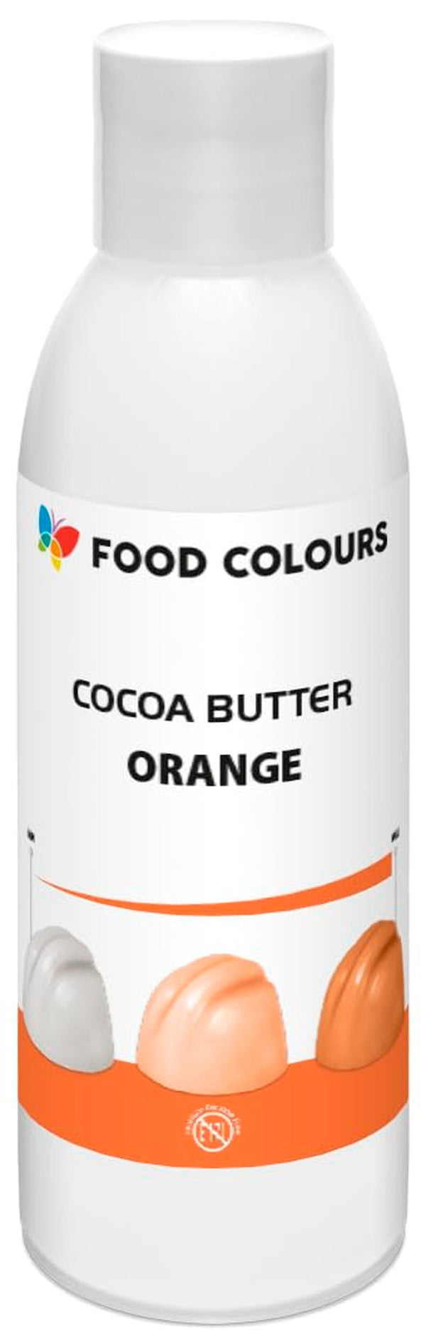 Food Colors, Cocoa Butter, Portocaliu, 100 grame Coloranti Alimentari Naty Shop Default Title