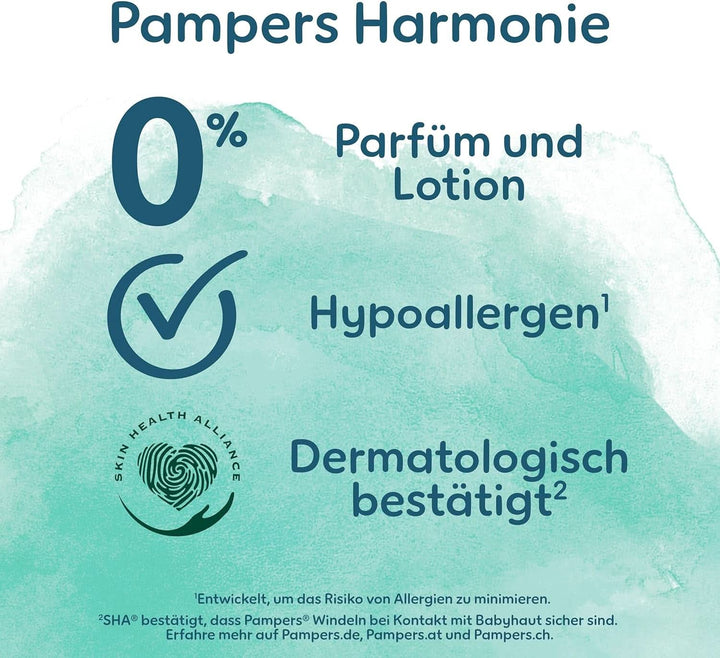 Pampers Harmonie scutece Pants Baby, mărimea 4 (9Kg-15Kg), 168 scutece Mama si Copilul Naty Shop