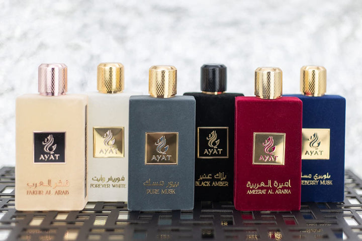 Ayat Perfumes – Apă de parfum pentru femei 100ml – Parfum oriental arab – Fabricat și conceput în Dubai, Emiratele Arabe Unite (Ameerat Al Arab)