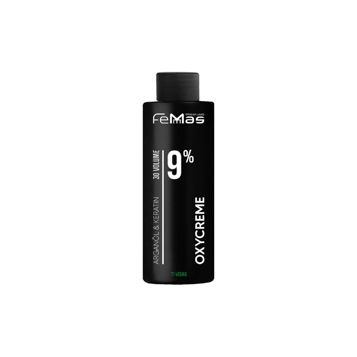 FemMas Oxycreme in 6% 1000 ml I Agent oxidant pentru colorarea și vopsirea părului I Aplicare ușoară și fixare optimă I Dezvoltator pentru rezultate uniforme în calitate de salon I Dezvoltator pentru colorarea părului Vopsea pentru par Naty Shop 9 100 Ml (1 pachet)