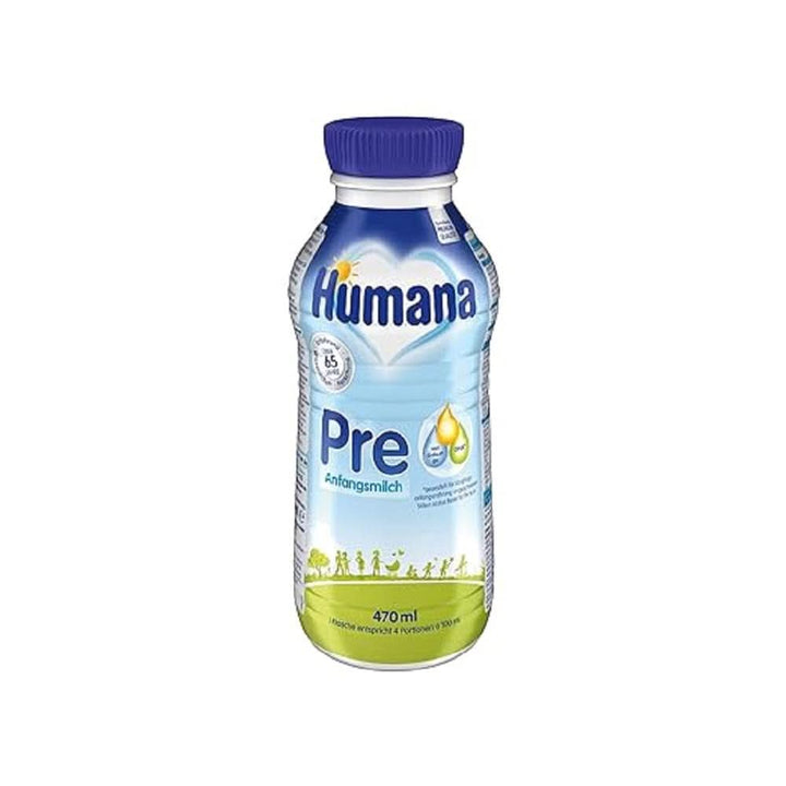 Lapte Humana Initial PRE, de la nastere, lapte praf pentru sugari, numai cu DHA si lactoza, 750 g Naty Shop 470 ml Lichid
