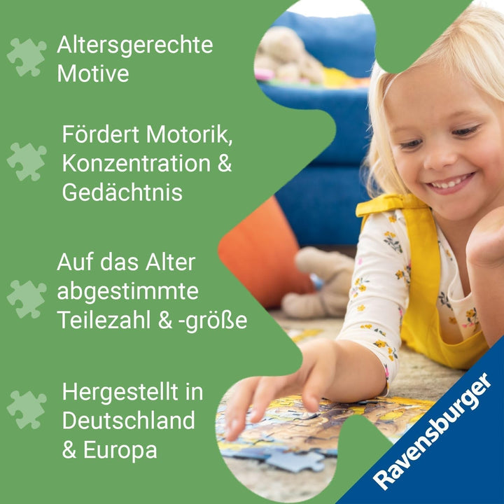 Puzzle pentru copii Ravensburger - 13226 Sistemul solar - Puzzle spațial pentru copii de peste 9 ani, cu 300 de piese în format XXL Puzzle Naty Shop