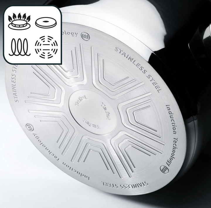 TEFAL DUETTO Set tigaie 3 piese 20/24/28 cm, inducție Oale si Tigai Naty Shop