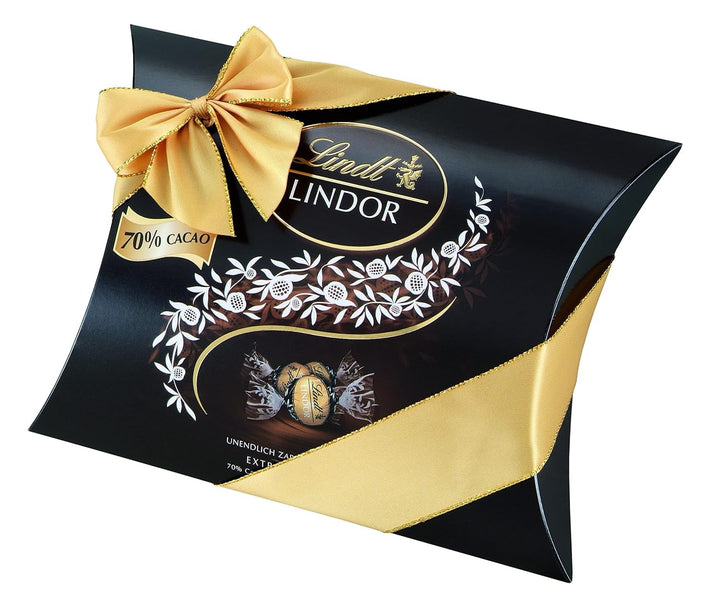 Sfere LINDOR de ciocolată Lindt 70 % cacao ciocolată neagră Bomboane de Ciocolata Naty Shop