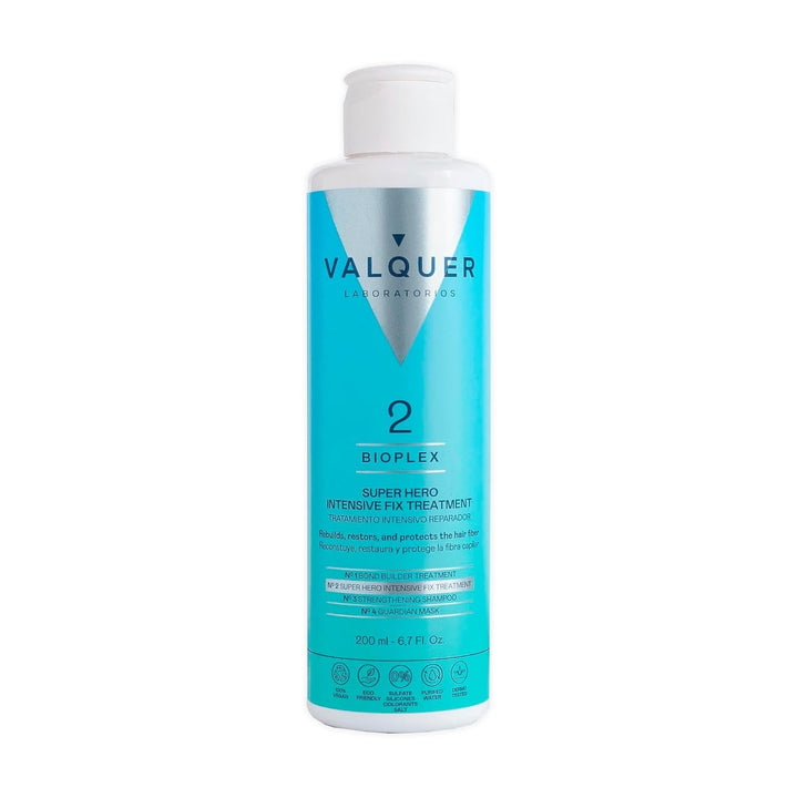 Valquer Bioplex No. 4 Mască de păr hidratantă intensivă pentru toate tipurile de păr. Repară și protejează părul deteriorat, uscat și vopsit. Vegană. 275 ml Masca de par Naty Shop 200 G (1 pachet) Neparfumate