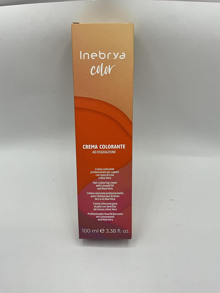 Cremă de colorare permanentă a părului cu semințe de in și aloe vera 100ml (- 7.0 Blond) Vopsea pentru par Naty Shop Blond foarte deschis 100 Ml (1 pachet)