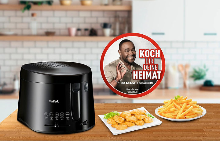 Friteuză Tefal Maxi Fry, Tehnologie Cool Wall, 1.2 Kg, termostat reglabil Electrocasnice Naty Shop