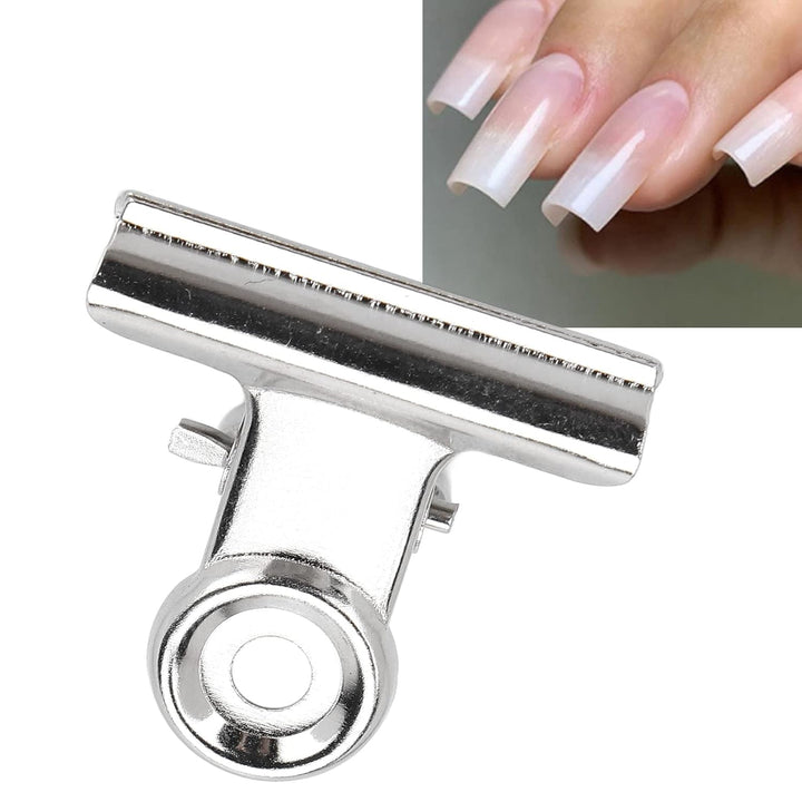 10 buc cleme de unghii clip metalic extensie unghii clip Nail Art instrument din fibră de sticlă fixator accesorii Nail Art echipamente durabile practice acasă DIY salon