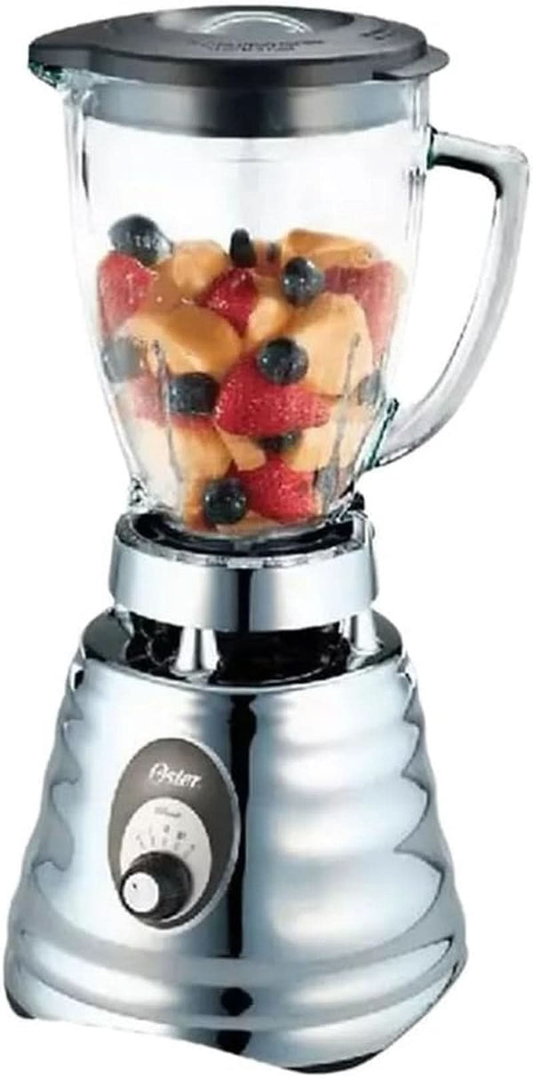 Classic Standmixer Und Mixer Für Smoothies, 3 Geschwindigkeitsstufen, 600 W, 1,25 L Glasbecher, Edelstahlklingen [OBL245X], 1 Stück Mama si Copilul Naty Shop