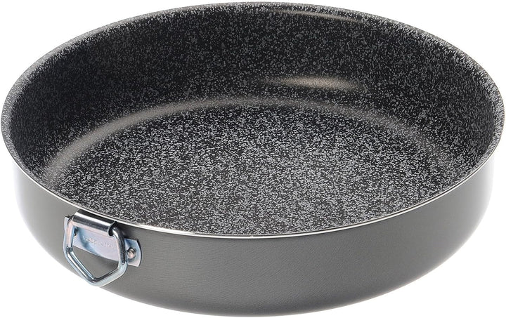 Alluflon Tradiție Italia Lasagna Forma, aluminiu, negru, 35 x 25 cm Matrite si tavi pentru copt Naty Shop Rotonda 22Cm