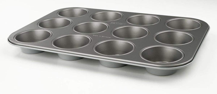 Forma pentru brioșe Zenker cu 12 forme de copt (Ø 7 cm), pentru brioșe și cupcakes, dimensiuni: 38,5 x 26,5 x 3 cm Matrite si tavi pentru copt Naty Shop