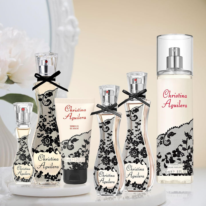 Christina Aguilera - Signature, Parfum de damă, Floral și Oriental, Cu note de iasomie, bujor și vanilie, Aromă exotică, dulceață și senzualitate, Parfum pentru femei - 30 ml