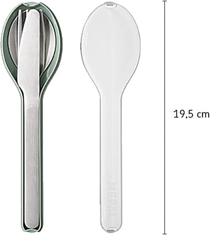 Mepal - Set tacâmuri 3 piese Ellipse, pentru călătorii Bucatarie Naty Shop