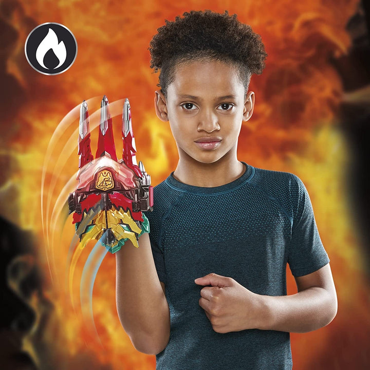 Power Rangers Dino Knight Morpher, jucărie cu lumini, sunete și taste, inspirată de serial, 15 centimetri Action figures Naty Shop