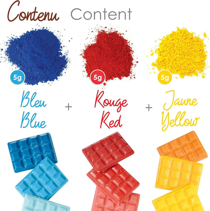 Scrap Cooking, Set 3 coloranti alimentari liposolubili, 3 x 5 grame Coloranti Alimentari Naty Shop