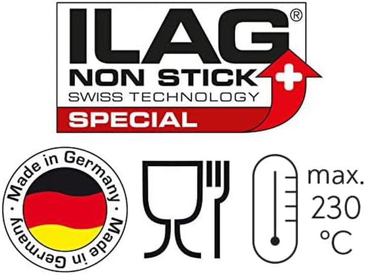 Chg Backform, ILAG Special 2-Schicht Antihaftbeschichtung, Sonstige, Jeweils Ca. 28,5 X 23 X 4 Cm, 9878-41, Jeweils Ca. 28,5 X 23,0 X 4,0 Cm Matrite si tavi pentru copt Naty Shop