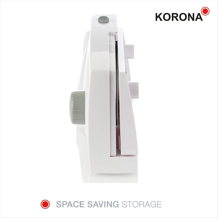 Korona 25500 Feliator multifuncțional, lățime de tăiere reglabilă, lamă din oțel inoxidabil Rasnite si Feliatoare Naty Shop