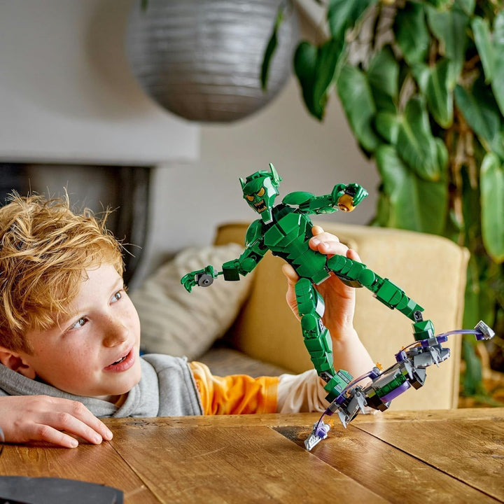 Figura de construcție LEGO Marvel Green Goblin, jucărie de construcție mobilă Super Villain pentru copii 8+, băieți și fete, set Spider-Man Universe cu glisoare și bombe de dovleac, idee de cadou Superhero 76284 Seturi de constructie Besuche den LEGO-Store