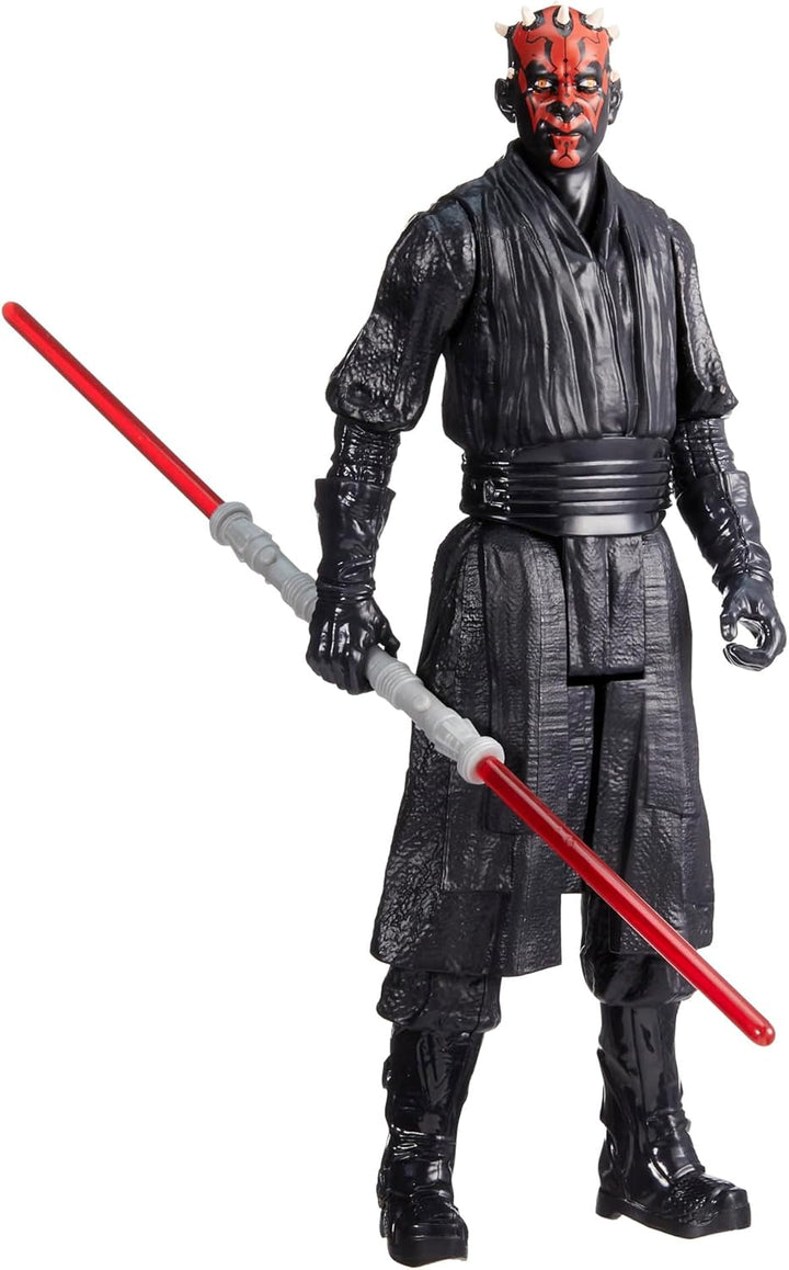 Star Wars Titan Hero Series Darth Maul, figurină, 30 cm Action figures Naty Shop Titlu implicit