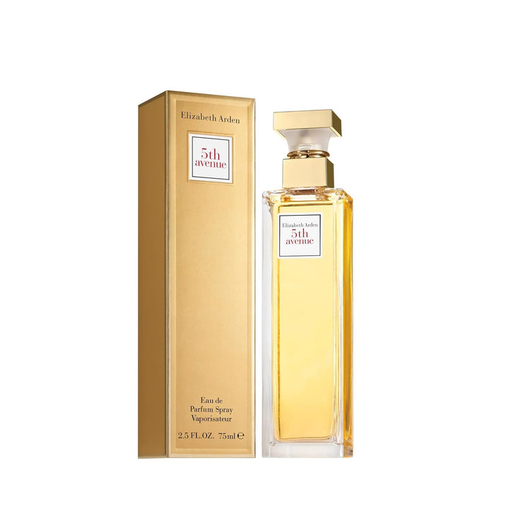 Elizabeth Arden - 5Th Avenue, Apă de Parfum, Parfum Spray pentru Femei, Elegant și Luxos cu Note Florale de Magnolie Roz, Violetă și Chihlimbar, Aromă Proaspătă și Ușoară