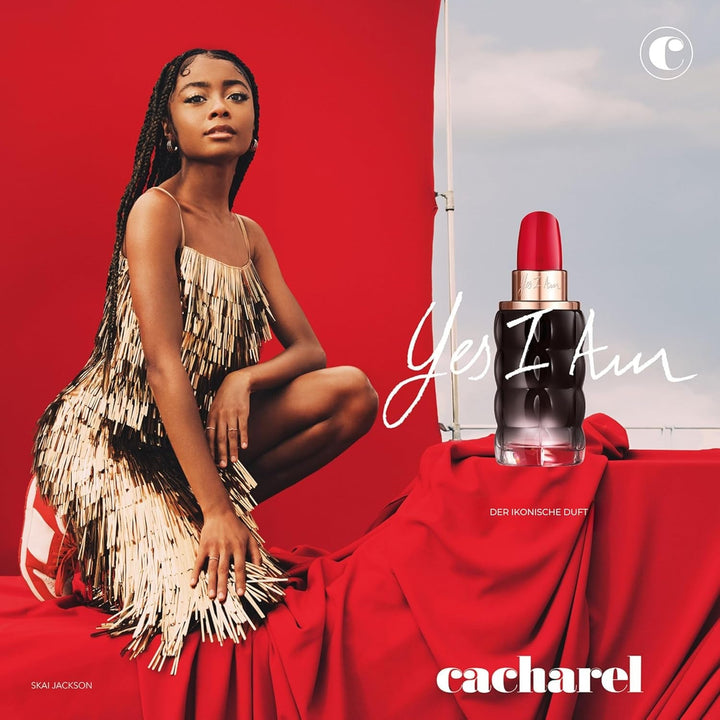 Cacharel Yes I Am Eau De Parfum pentru femei, parfum floral oriental, parfum de lungă durată pentru femei, 50 ml